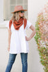 Just Getting Started Triangle Scarf Knitting Pattern